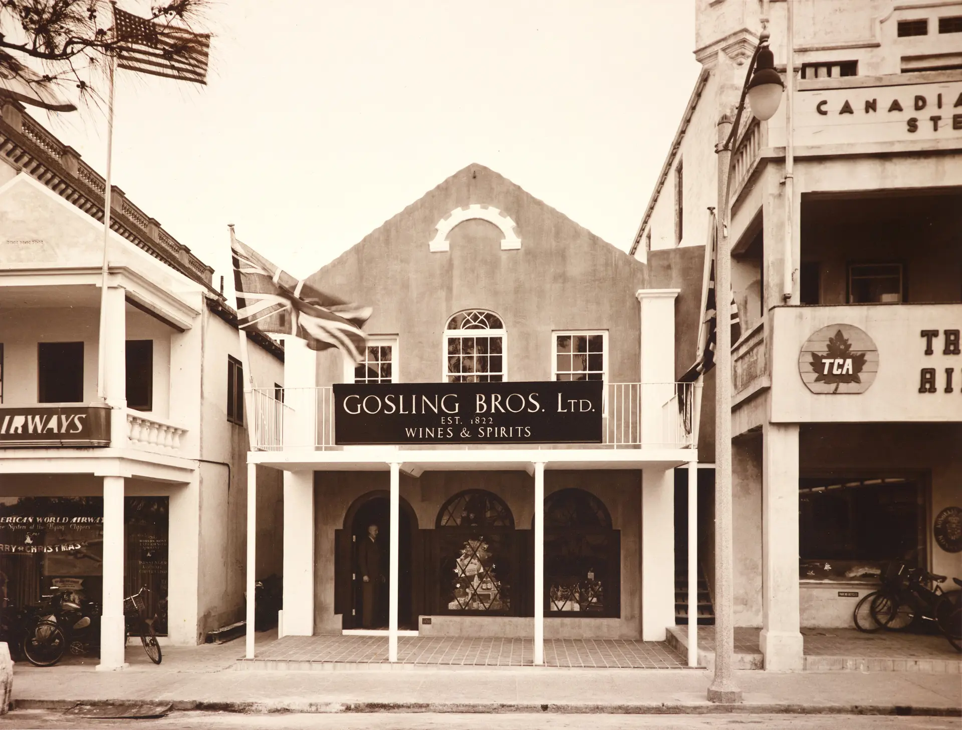 Historisches Geb&auml;ude von Gosling Bros. Ltd.