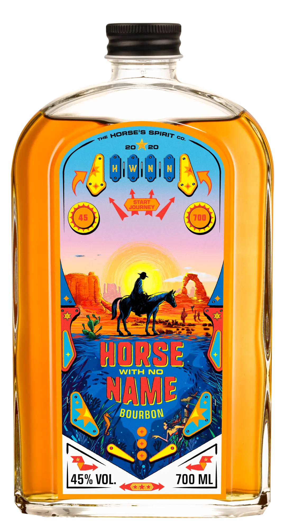 Flasche Horse With No Name Bourbon Whiskey