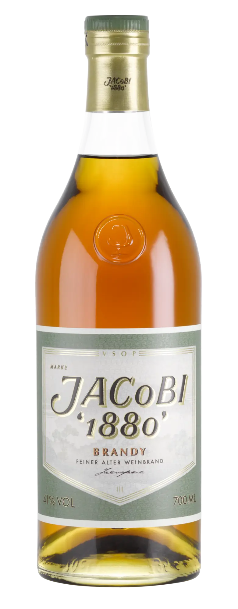 Flasche JACoBI 1880 VSOP Weinbrand