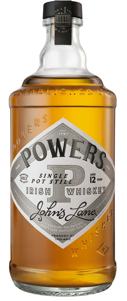 Bottle of Powers John&rsquo;s Lane Single Pot Still Irish Whiskey
