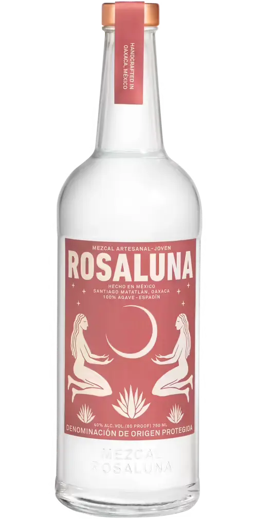 Flasche Rosaluna Mezcal
