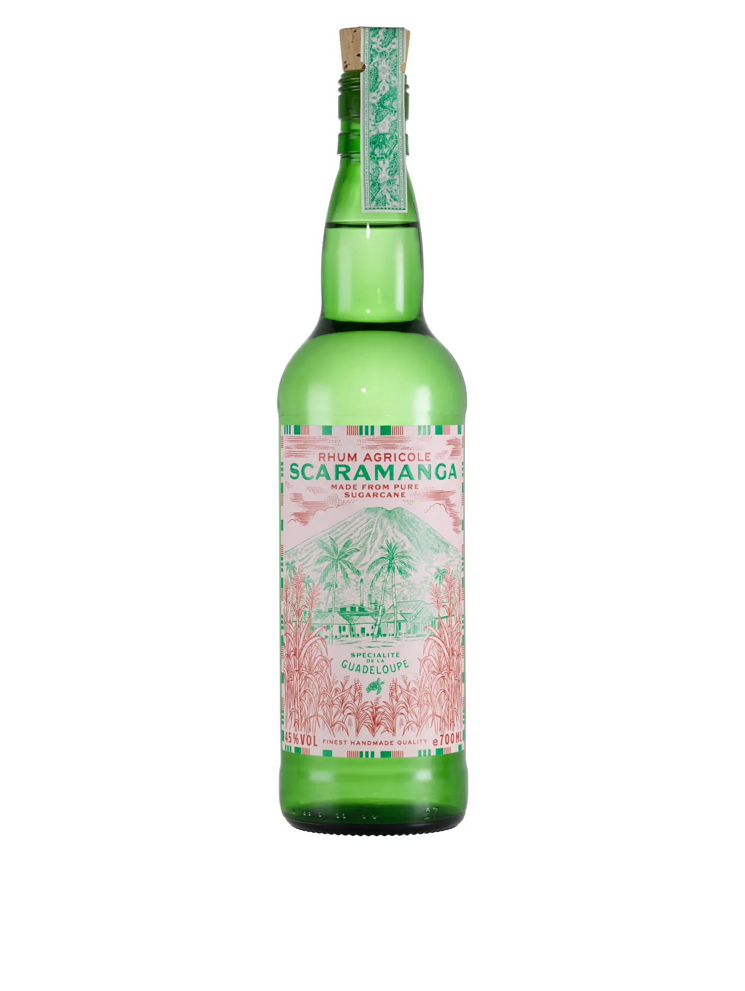 Gr&uuml;ne Flasche Scaramanga Rhum Agricole