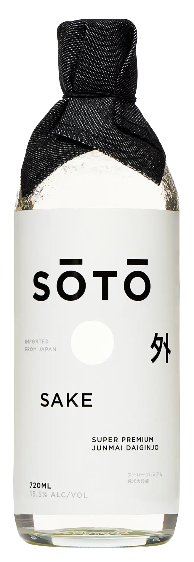Flasche SŌTŌ Super Premium Junmai Daiginjo Sake
